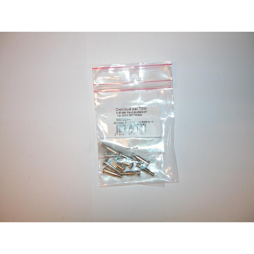 [ T9808289 ] Tamiya 3x14mm stepped screw  10st 