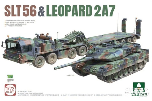 [ TAKOM5011 ] SLT56 & Leopard 2A7 in 1:72