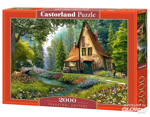 [ CASTOR200634 ] Castorland puzzle Toadstool Cottage - 2000 stukjes