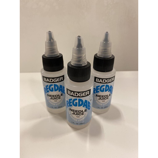 [ BA51122 ] Badger Regdab Needle Juice (Airbrush Lubricant) 30cc