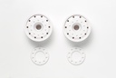 [ T56544 ] Tamiya semi wide wheels (30mm width) white 2st