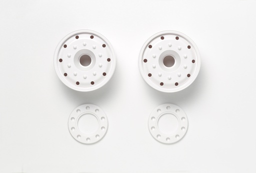 [ T56544 ] Tamiya semi wide wheels (30mm width) white 2st