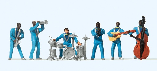 [ PRE10112 ] Preiser jazz-band 1/87