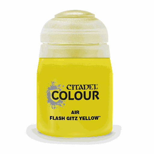 [ GW28-20 ] Games Workshop AIR: FLASH GITZ YELLOW 24ml