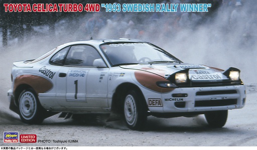 [ HAS20484 ] Hasegawa Toyota Celica Turbo 4WD &quot;1993 Swedish Rally Winner&quot; 1/24