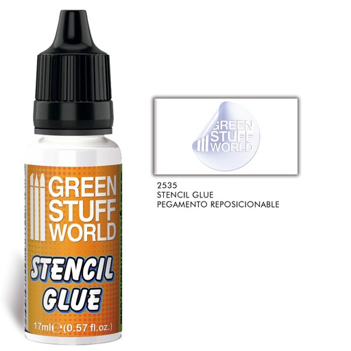 [ GSW2535 ] Green stuff world Repositionable Stencil Glue 17ml