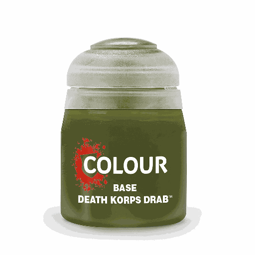 [ GW21-40 ] Games Workshop BASE: DEATH KORPS DRAB 12ml