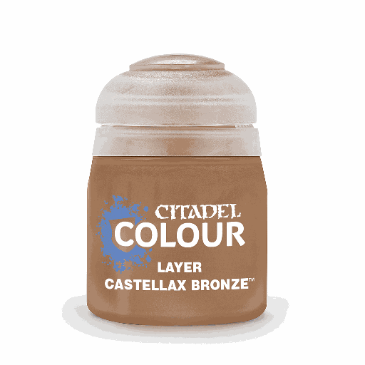 [ GW22-89 ] Games Workshop LAYER: CASTELLAX BRONZE 12ml