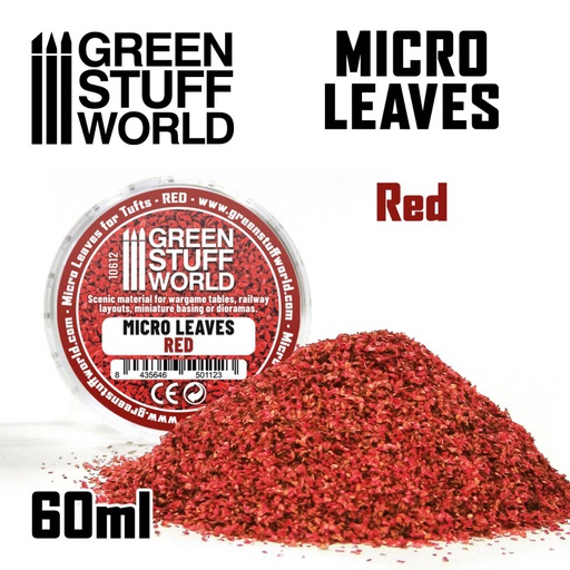 [ GSW10612 ] Green stuff world Micro Leaves - Red mix 60ml