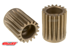 ﻿[ PROC-72417 ] Team Corally - 48 DP Pinion – Short – Hardened Steel – 17 Teeth  - ø5mm