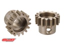 [ PROC-73816 ] Team Corally - M1.0 Pinion – Short Wide Teeth – Hardened Steel - 16 Teeth - Shaft Dia. 8mm