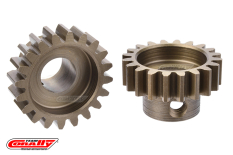 [ PROC-73820 ] Team Corally - M1.0 Pinion – Short Wide Teeth – Hardened Steel - 20 Teeth - Shaft Dia. 8mm