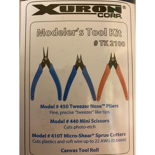 [ XUTK2100 ] Xuron Modeler's Tool Kit (3 pcs.)