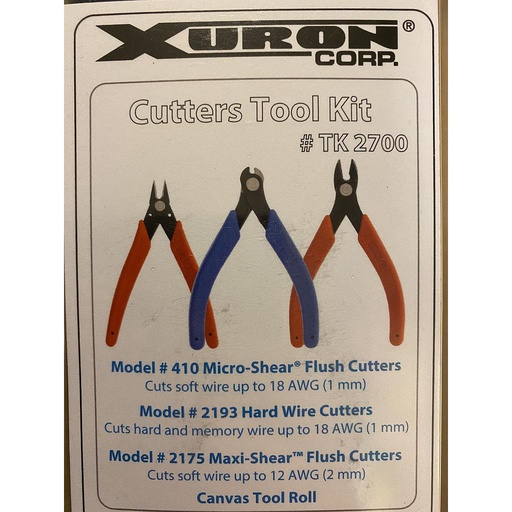 [ XUTK2700 ] Xuron Cutters Tool Kit 