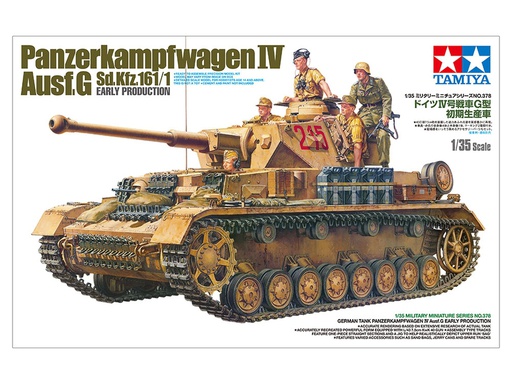 [ T35378 ] Tamiya Panzerkampfwagen IV Ausf.G Sd.Kfz.161/1 (early production)  1/35