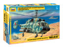 [ ZVE7221 ] Zvezda Russian marine support helicopter "Helix B" 1/72