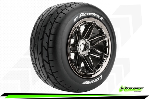 [ PROLR-T3286BC ] Louise RC - ST-ROCKET - 1/8 Stadium Truck Banden - 3.8 Bead Lock Velgen - Hex 17mm