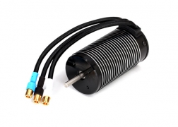 [ TRX-3481 ] Traxxas motor, 2200Kv 75mm, brushless (with 6.5mm gold-plated connectors & high-efficiency heatsink) - TRX3481