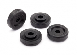 [ TRX-8957 ] Traxxas Wheel washers, black (4) - TRX8957