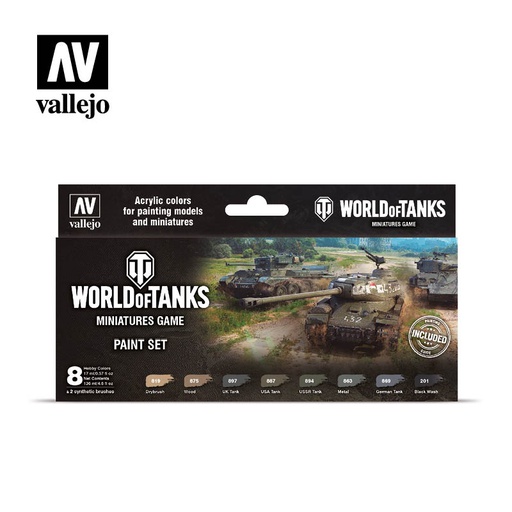 [ VAL70245 ] Vallejo World of Thanks: Miniature Game Set (8x17ml)