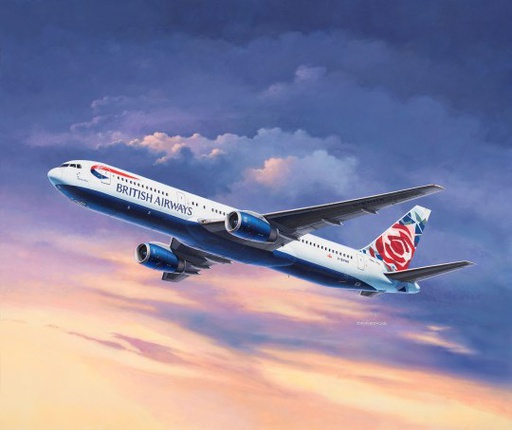 [ RE03862 ] Revell Boeing 767-300ER  British Airways 1/144
