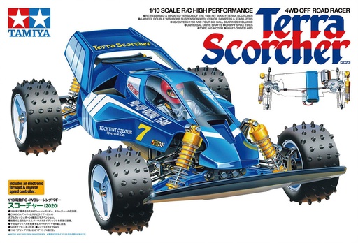 [ T47442 ] Tamiya Terra Scorcher  1/10  remake 