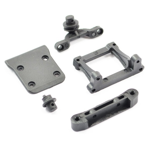 [ FTX9086 ] FTX COMET BUGGY FRONT BUMPER/WING MOUNT/SUS BRACE PART SET