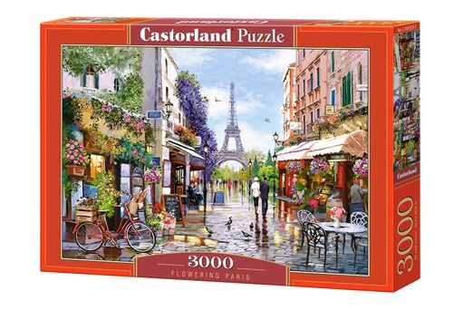 [ CASTOR300525 ] Castorland Puzzle Flowering Paris - 3000 stukjes