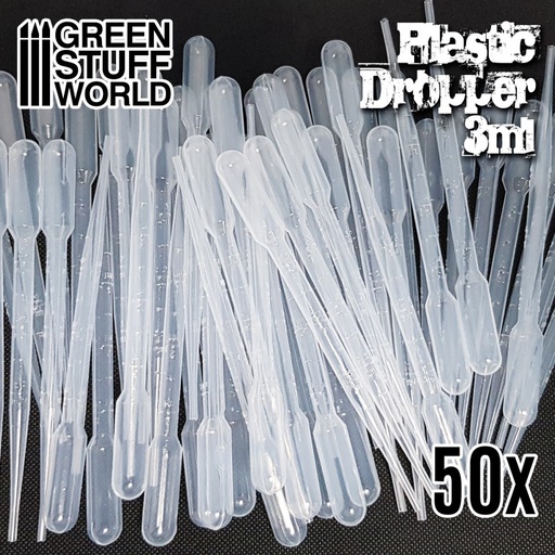 [ GSW2418 ] 50x Long Droppers with Suction Bulb