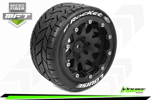 [ PROLR-T3311SB ] Louise RC - MFT - ST-ROCKET - 1/10 Stadium Truck Banden - 2.8 Bead-Lock Velgen - 0 Offset - Hex 12mm