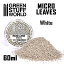 [ GSW10610 ] Green Stuff Micro Leaves - White mix