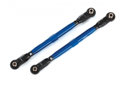 [ TRX-8997X ] Traxxas Toe links, front (TUBES blue-anodized, 6061-T6 aluminum) (2) (for use with #8995 WideMaxx™ suspension kit) - TRX8997X