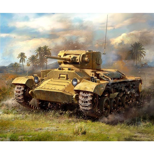 [ ZVE6280 ] Zvezda British Infantry Tank "Valentine II" 1/100