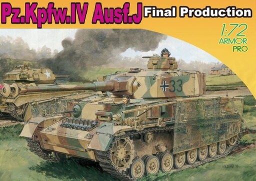 [ DRA7629 ] Dragon Pz.Kpfw.IV Ausf.J Final Production 1/72