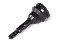 [ TRX-9054X ] Traxxas  Stub axle, front, steel-splined constant velocity (1) - TRX9054X