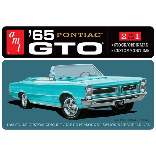 [ AMT1191 ] Pontiac GTO 1965 1/25