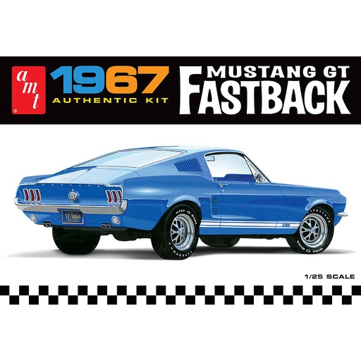 [ AMT1241 ] Ford Mustang GT Fastback 1967 1/25