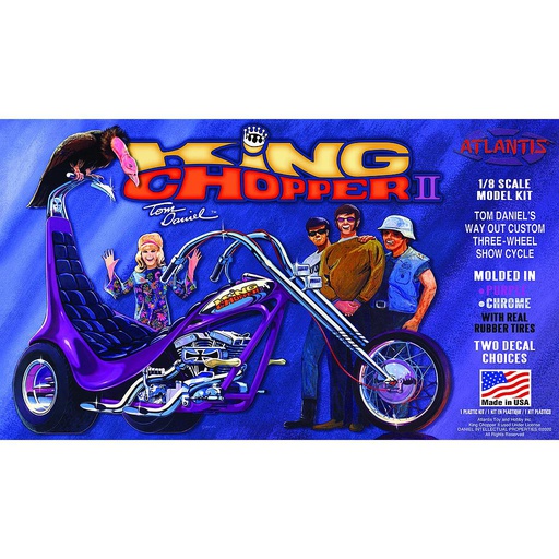 [ ATLM224 ] Atlantis King Chopper II Trike Tom Daniel 1/8