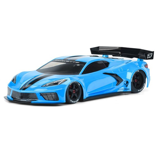 [ PR1577-00 ] Proline 1/7 Chevrolet Corvette C8 Clear Body: ARRMA Felony &amp; Infraction