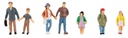 [ FAL151666 ] Faller Ouders met kinderen 1/87 