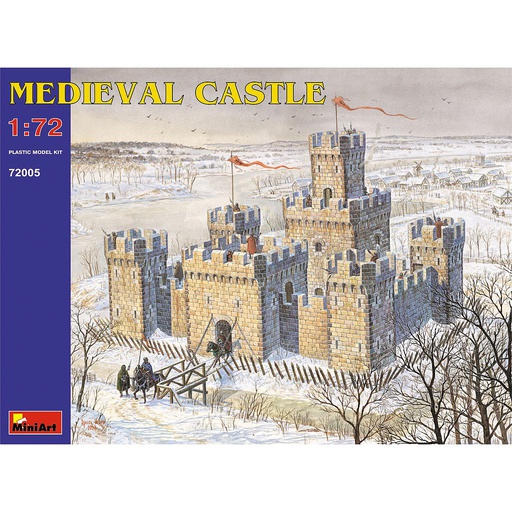 [ MINIART72005 ]  Medieval castle 1/72
