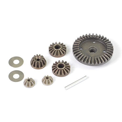 [ FTX9778 ] FTX TRACER MACHINED METAL DIFF GEARS, PINIONS, DRIVE GEAR