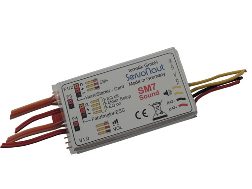 [ SERVONAUT-SM7 ] SM7 Truck-Geluidsmodule