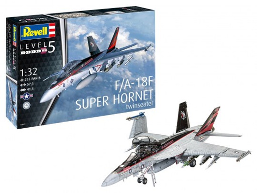 [ RE03847 ] Revell F/A-18F Super Hornet Twinseater 1/32