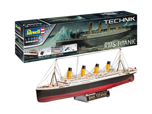 [ RE00458 ] Revell RMS Titanic - Technik 1/400