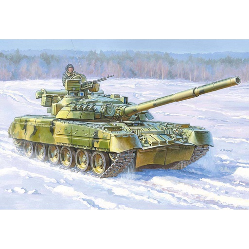 [ ZVE3591 ] Zvezda Russian Main Battle Tank T-8OUD 1/35