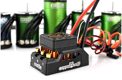 [ CC-010-0166-06 ] Castle creations - COPPERHEAD 10 - 1406-2280KV COMBO - Crawler Edition - 2S/3S/4S