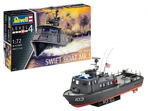 [ RE05176 ] Revell US Navy SWIFT BOAT Mk.I 1/72