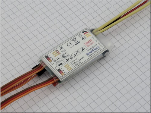 [ SERVONAUT-SMR ] SMR Geluidsmodule voor  Wiellader en Rupsvoertuig