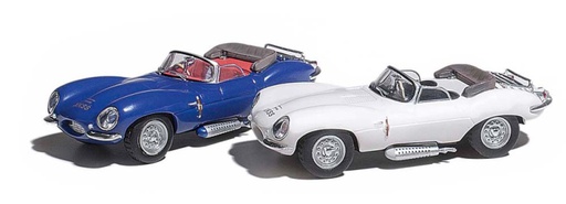 [ BUSCH38323 ] Jaguar XKSS cabrio (blauw)